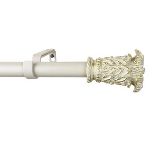Urbanest 1-inch Diameter Chilton Adjustable Single Drapery Curtain Rod - 1 of 4