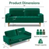 Dyonery 3 Seater Sofa Couch - 2 of 4
