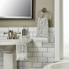 Carrick Medallion Bath Towel Gray - SKL Home - 4 of 4
