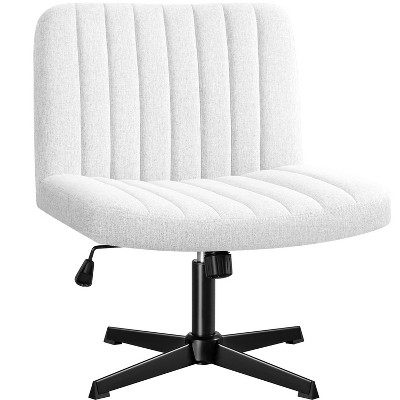 LACOO Swivel Desk Chair Armless Vanity Chair