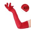 INSPIRE CHIC Women's Long Sleeve Velvet Opera Gloves - 3 of 4
