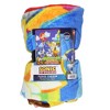 Sonic The Hedgehog Throw Blanket Knuckles Tails and Sonic Classic Design Fleece Blanket 45x60" Multicolored - 3 of 4