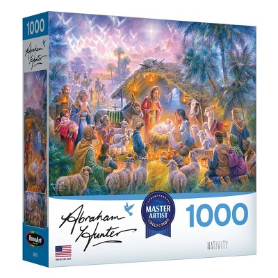 Abraham Hunter 1000pc Jigsaw Puzzle - Nativity Scene