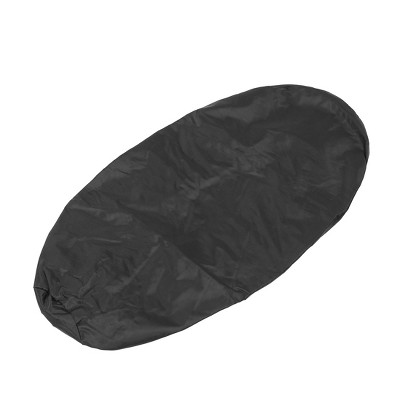 Unique Bargains Universal Flexible Waterproof Motorcycle Rain Seat Cover Black XL 1 Pc