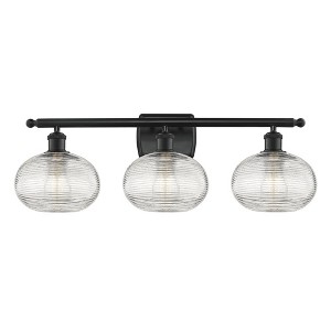 Ithaca - 3 Light Bath Vanity In Industrial Style-9.25 Inches Tall and 28 Inches Wide - 1 of 1