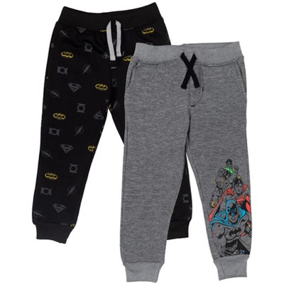 DC Comics Justice League Batman 2 Pack Jogger Pants Toddler