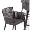 Eiland 5pc Patio Set with 36" Square Bar Table & 4 Nette Bar Chairs - Oxford Garden - image 3 of 3