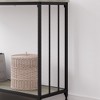 41.3'' Narrow Console Table - Industrial Style and 2 Tier Storage Shelves, Open Storage Entryway Stand Frame, Sofa Table Furniture - 4 of 4