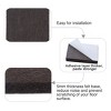 Unique Bargains Square Self-Stick Non-Slip Anti-Scratch Furniture Felt Pads Dark Brown 1" x 1" x 1/4" 60 Pcs - 4 of 4