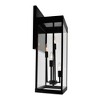 CWI Lighting Windsor 4 Light Black Outdoor Wall Light - 2 of 4