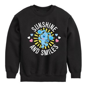 Boys' - Blue's Clues & You! - Daddy Is My Sunshine Graphic Long Sleeve Fleece Sweatshirt - 1 of 4