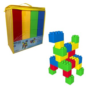 Waloo Sports Jumbo Building Blocks - 25pc Set - 1 of 4