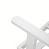 LeisureMod Walbrooke Modern Outdoor Armchair With White Aluminum Frame Set of 2 - image 2 of 4