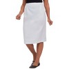 Alfred Dunner Womens Cinch Waist Midi Skirt With Slant Pockets - 3 of 4