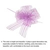 Unique Bargains Large Gift Wrapping Bows Chiffon Pull Bow Ribbon 15 Pcs - 4 of 4