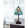 Cal Lighting BO-3117AC 40W Metal and Resin Tiffany Accent Lamp, Dark Bronze - 4 of 4