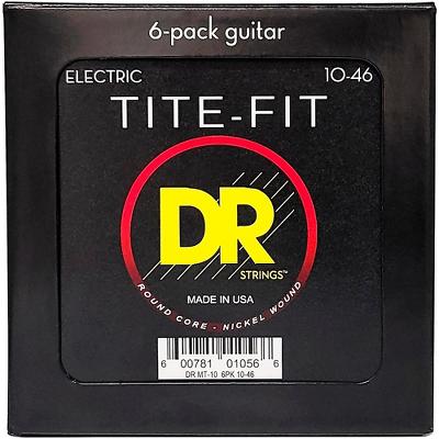 DR Strings PHR-10 Pure Blues Elektrische Gitaarsnaren 10-46 - 3-Pack Vintage Rock & Blues Sound