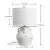JONATHAN Y Altea 20.5" Rustic Coastal Pottery Jar LED Table Lamp - 4 of 4