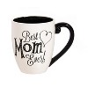 Evergreen Beautiful Mom Black Ink Ceramic Cup O' Joe with Matching Box - 6 x 5 x 4 Inches Indoor/Outdoor - 2 of 3