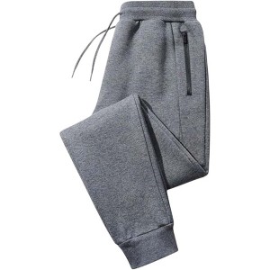 Men's Ultra Soft Fleece Joggers (1-Pack) - Zipper Pockets & Modern Fit - 1 of 4