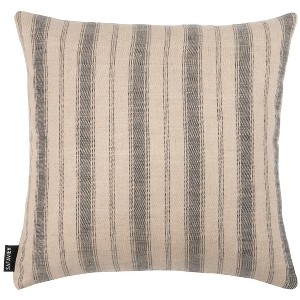 Varina Pillow - Blue/Natural - 16"X16" - Safavieh - 1 of 3