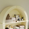Famapy Classic Cream Arched Bathroom Storage Cabinet & Display Cabinet - Stylish Organizer for Home - 4 of 4