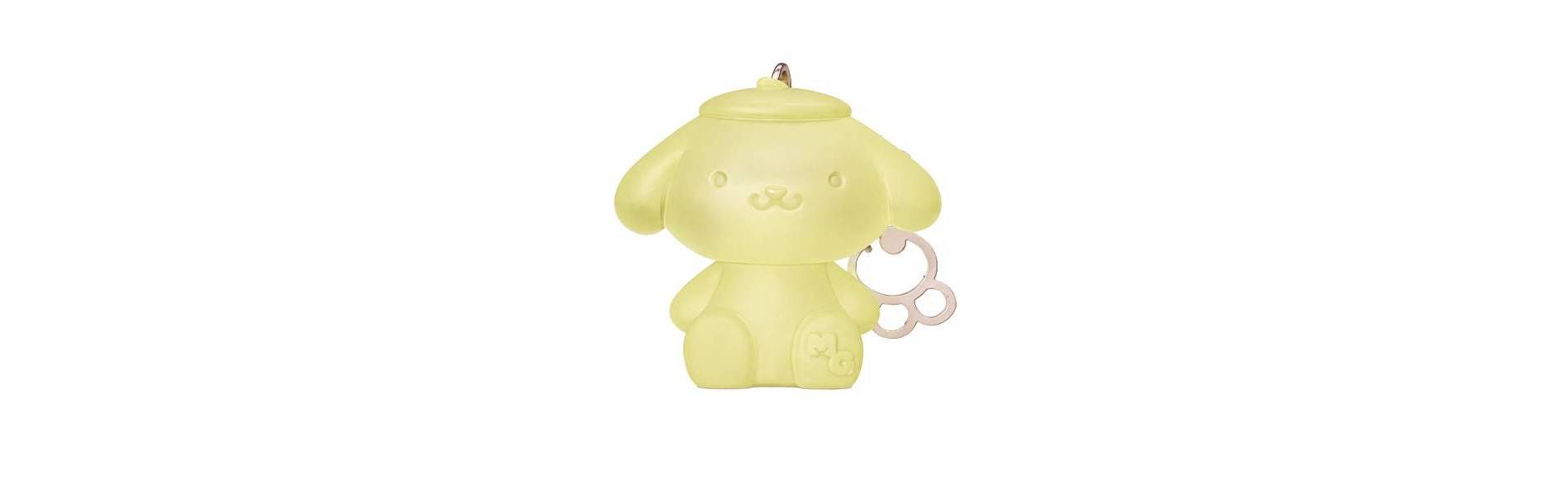 Hello Kitty and Friends Lip Gloss by Mini Glam Pompompurin Kidsafe Makeup for Kids' 8+