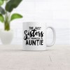Crazy Dog T-Shirts Best Sisters Get Promoted To Auntie Mug Funny Sarcastic Cool Coffee Cup-11oz - 2 of 4