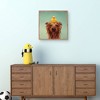 Bath Time Unframed Wall Canvas - Masterpiece Art Gallery: Modern Animal Artwork for Bathroom Decor, MDF Canvas - 2 of 4