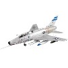 North American F-100D Super Sabre Fighter Aircraft US Air Force "Air Power Series" 1/72 Die Cast Model by Hobby Master - 2 of 4