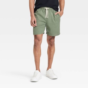 Men's Vintage 7" Elevated Washed Pull-On Shorts - Goodfellow & Co™ - 1 of 3
