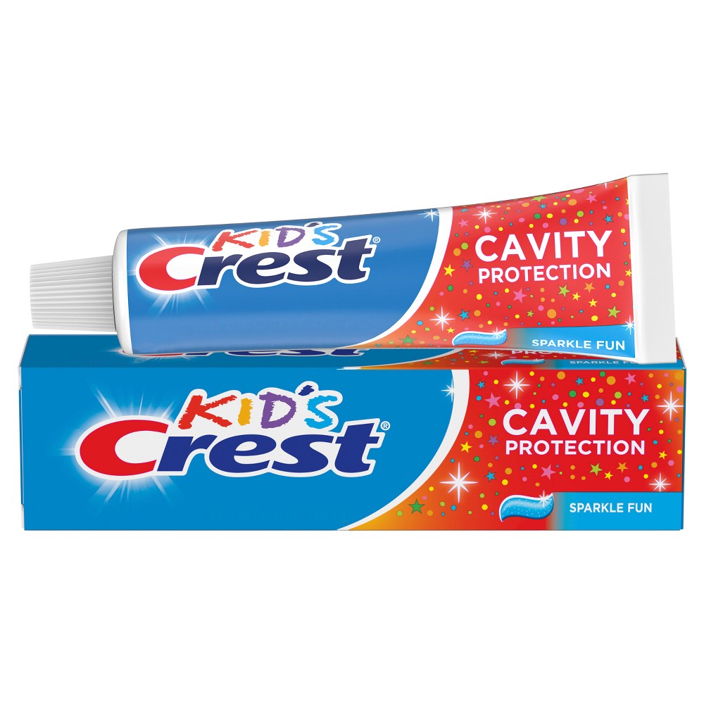 Photos - Toothpaste / Mouthwash Crest Kid's Cavity Protection Toothpaste, Sparkle Fun Flavor, 4.6 oz 