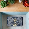 Stupell Industries Vintage Nautical Sea Letters Printed Anti-Fatigue Floor Mat, design by Kim Allen, 30"x18" - 4 of 4