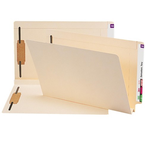 Smead End Tab Fastener File Folder, Shelf-master Reinforced Straight ...