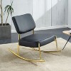 CAVINAS Modern Upholstered Accent Chair with Ergonomic Design, Soft Fabric and Sturdy Frame, Comfy Armchair for Living Room, Bedroom - 2 of 4