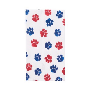 C&F Home Patriotic Dog Paw Print 4th of July Kitchen Towel Dishtowel Decoration - 1 of 4