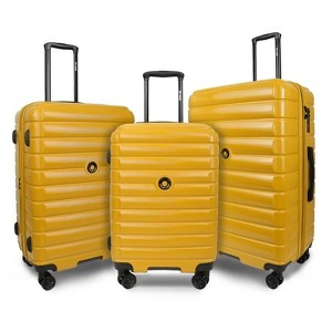 NEW YORK XPRESS LA13601 Hard Shell Expandable Luggage, Spinner Wheels & TSA Lock, Lightweight 20"25"29" - 1 of 4