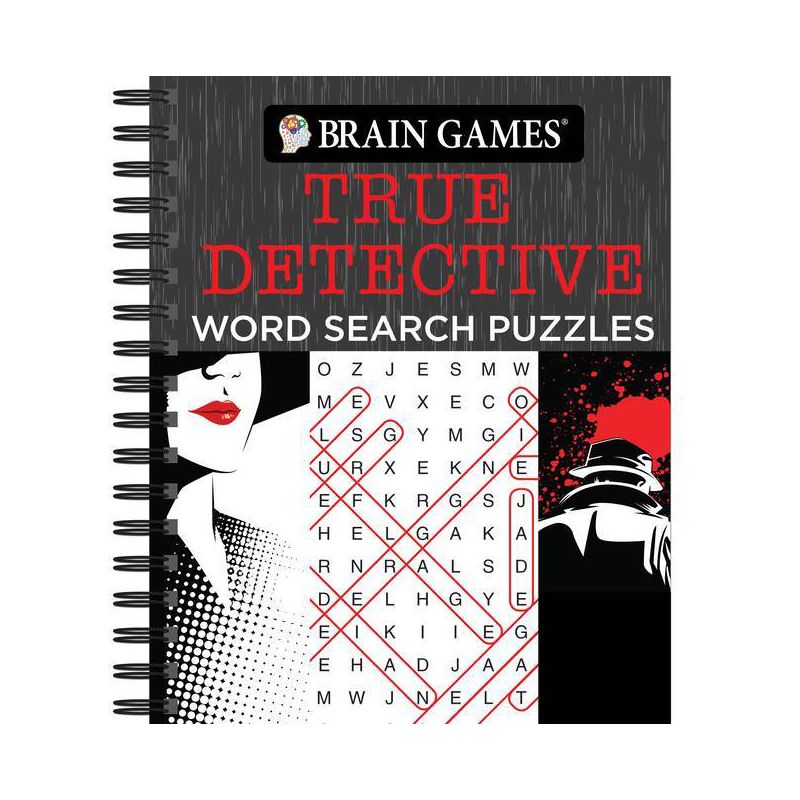 Brain Games - True Detective Word Search Puzzles - by  Publications International Ltd & Brain Games (Spiral Bound), 1 of 2