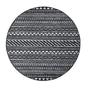 Machine Washable Moroccan Geometric Floor Mat - 1 of 4
