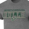 NCAA South Florida Bulls Men's Gray Tri-Blend T-Shirt - 3 of 3