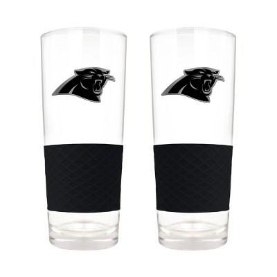 NFL Carolina Panthers 22oz Pint Glass Set