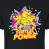 Women's - Teenage Mutant Ninja Turtles - Turtle Power 90S Cropped Graphic T-Shirt - 2 of 4