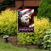 Briarwood Lane Everyday Garden Flag 12x18 For Outdoor God Bless America Eagle Patriotic Garden Flag Flags For Outside - 4 of 4