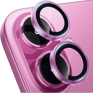 Entronix Camera Lens Protector Compatible with iPhone 16/16 Plus - Luxury Metal - 1 of 4