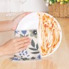 Unique Bargains Reusable Swedish Wildflowers Lightweight Super Absorbent Kitchen Dish Towels 5 Packs - 2 of 4