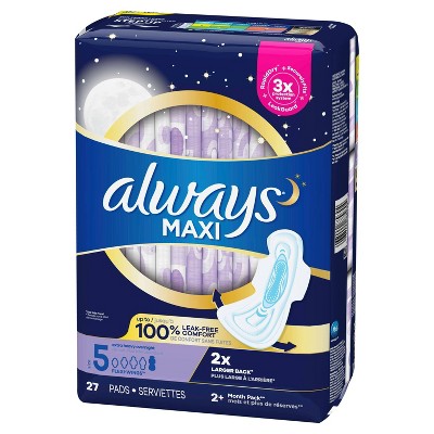 Tween 10 12 Years Maxi Pads