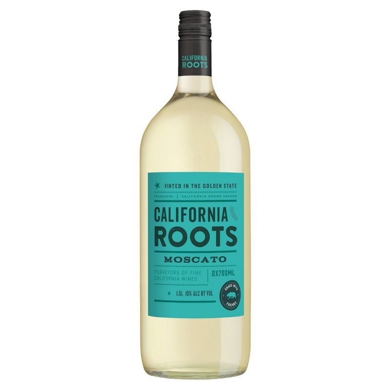 Moscato White Wine - 1.5L Bottle - California Roots&#8482;, 1 of 6