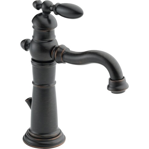 Delta Faucet 555lf Victorian Single Hole Bathroom Faucet With Pop