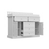 Famapy Baby Changing Table Chest of Drawers Edge Protection Top Upholstery - 2 of 4