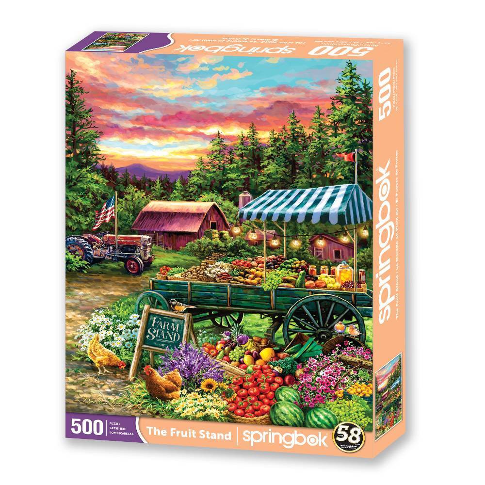 Photos - Jigsaw Puzzle / Mosaic Springbok The Fruit Stand Jigsaw Puzzle - 500pc 